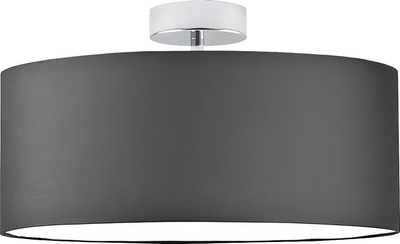 Llampë varëse Orno ROLLO, 1x60W, version i shkurtër, gri