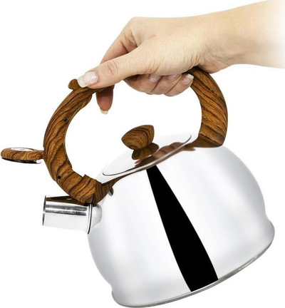 Çajnik BONY, inox, 1.8L, argjendtë
