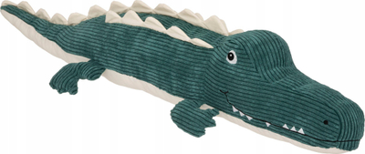 Lodër pelushi Atmosphera for Kids Krokodil, 80 cm, korduroj, jeshile