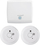 Set smart home Homematic IP Starter Set Alarm Tymi, 3 pjesë, i bardhë