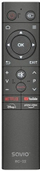 Telekomandë universale Savio RC-22, 10 në 1, USB C, e zezë