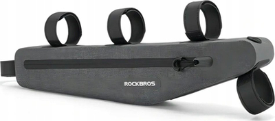 Çantë kornize biçiklete Rockbros AS-052, 1.5L, që s’e kap uji, gri