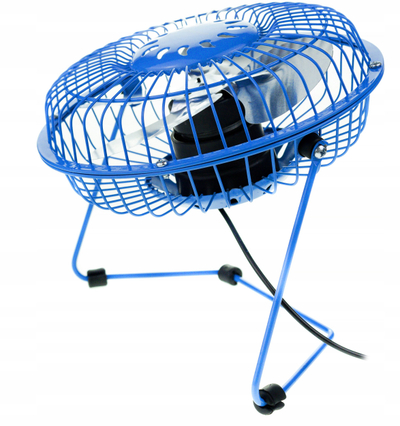 Ventilator tavoline Esperanza Yugo, USB, metalik, blu