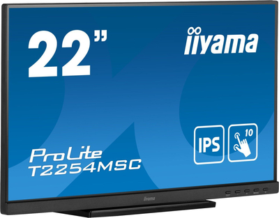 Monitor me prekje Iiyama ProLite T2254MSC, 22", Full HD, i zi