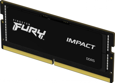Memorie operative Kingston Fury Impact, SODIMM, DDR5, 16GB, 5600MHz, CL40