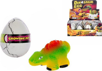 Lodër Growing Pet Dinosaur Egg, dinosauri rritet në ujë, vezë 6 cm, shumëngjyrëshe