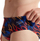 Rroba banje për burra Speedo Club Training Brief, 8cm, Endurance+, blu portokalli