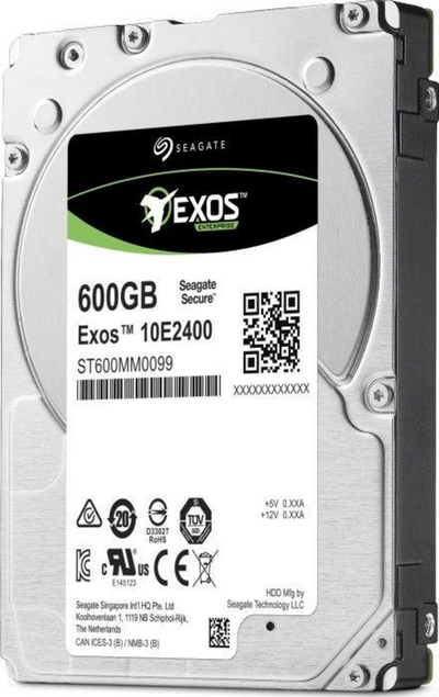 Disk për server Seagate Exos E 10E2400 600GB 2.5'' SAS-3 (12Gb/s)