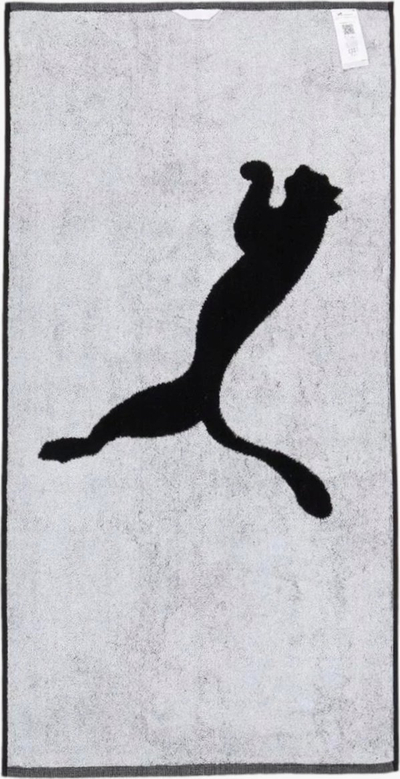 Peshqir sportiv Puma TEAM Towel Small 054553-01, kompakt, tharje e shpejtë, i bardhë