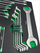 Set çelësash të kombinuar ROCKFORCE Insert Bent, 31 copë, çelik krom vanadium
