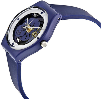 Orë dore Swatch Squelette Blue GN245