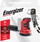 Lëmues orbital Energizer 20V, pllakë 125mm, pa bateri, i kuq