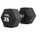 Hantel tiguar HEX, 35 kg, formë gjashtëkëndore, i zi
