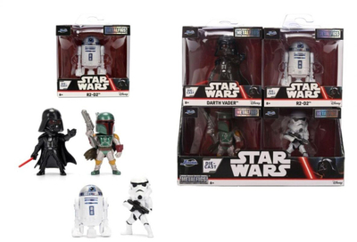Figurinë metal Jada Star Wars Metalfigs, 6.5 cm, 1 copë, për mosha 8 vjeç e lart