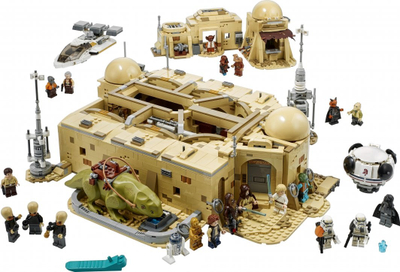 Model LEGO Star Wars Mos Eisley Cantina 75290 për me ndërtu, 3187 copë