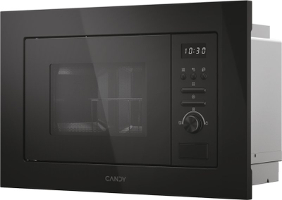 Furrë me mikrovalë Candy Wave 600 CA20FMW7NB, 20L, 800W, me grill, e zezë
