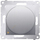 Regullator drite me rrotullim Simon 54, LED 5-215W, 230V, argjendt mat