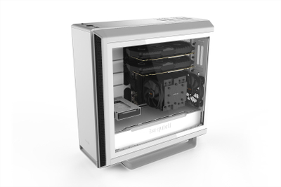 Kase gaming Be Quiet Silent Base 802, E ATX, xham i temperuar, e bardhë