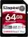 Kartë memorie Kingston Canvas React Plus SDXC, 64GB, Class 10 UHS II U3 V90