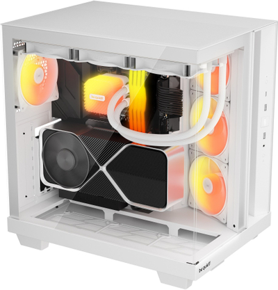 Куќиште за компјутер Be Quiet Light Base 500 LX, MIDI Tower, ATX, бело