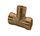 Pjesë lidhëse TEE TDM BRASS 3/4", bronz, ngjyrë bronzi
