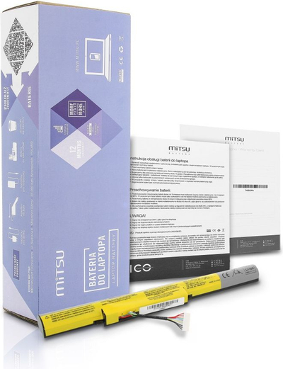 Батерија за лаптоп Мицу Леново ИдеаПад Z510, 2200mAh 32Wh, 14.4V, црна