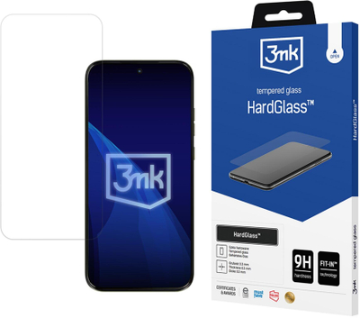 Xham mbrojtës 3MK HardGlass për Motorola Moto G67, 9H, 0.3mm, transparent