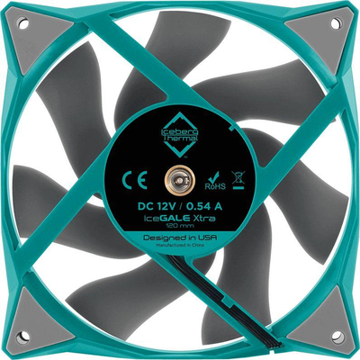 Ftohës Iceberg IceGALE Xtra, 120 mm, i gjelbër
