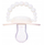 Cuclë Luu Kids Positioning American Cream Glow, silikon, që ndriçon në errësirë, 0–3 muaj