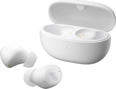 Kufje QCY HT07 ANC, TWS, Bluetooth 5.2, të bardha