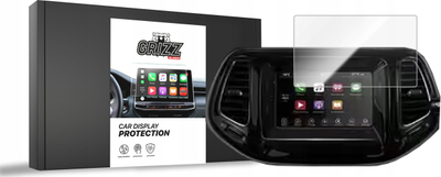 Mbrojtëse ekrani keramike GRIZZ për Jeep Compass 8.4", 2017-2021, transparente