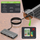 Ndërrues KVM Techly USB C, DisplayPort 1.4 8K, 2x USB C, 3x USB 2.0, i zi