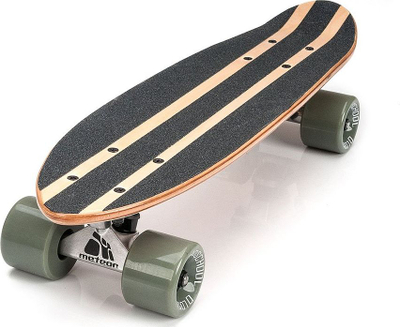 Meteor Summer Triangles skateboard 24288, rrota PU, kushineta ABEC 7, shumëngjyrësh