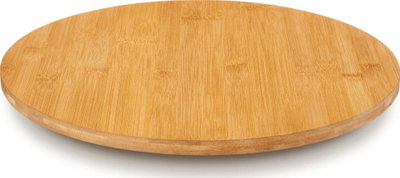 Pjatë servirjeje Kinvara, rrotulluese, bambu, 40 cm