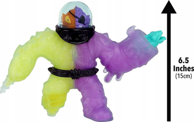 Figurinë Moose Toys Heroes of Goo Jit Zu Bowlbreath, 16.5cm, me dy mbushje goo, shumëngjyrëshe