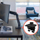 Држач за монитор Ergotron HX Mounting Kit, за маса, со стега, мат црна