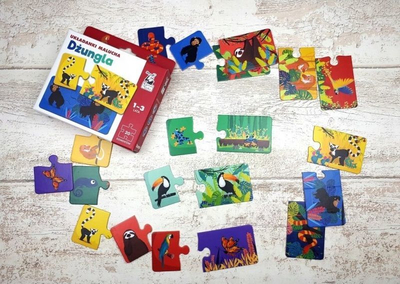 Set puzzle Edgard, 10 copë, shumëngjyrëshe