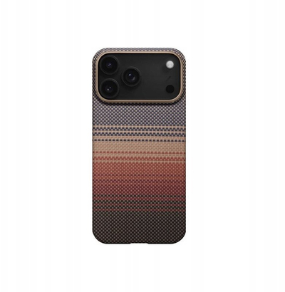 Kалф телефон PITAKA Ultra Slim, за iPhone 17 Pro, Зајдисонце