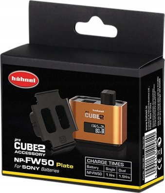 Pllakë karikuesi Hähnel Procube 2 dhe 3, për bateri Sony FW50 XW50, gri