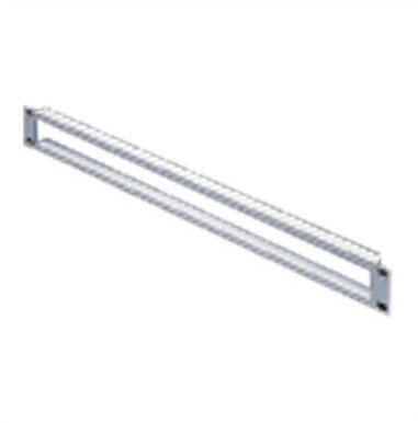 Kanal kabllosh rack 19", 1U, metal 1.5 mm, gri RAL 7035