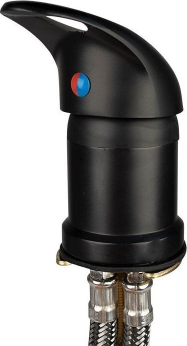 Rubinet lavamoni Activeshop BLACK, për lavaman flokësh, bronz, i zi