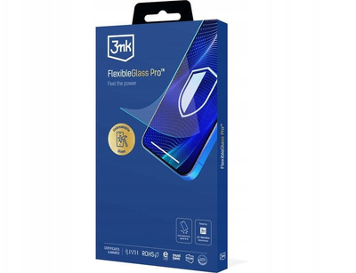 Xham hibrid mbrojtës 3mk FlexibleGlass Pro për Google Pixel 9 Pro, 9H, paketim 1 copë, transparent