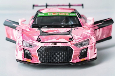 Makina model Daff RMZ Hobby Audi R8 2015, shkalla 1:32, rozë