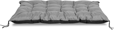 Jastëk kopshti Garden Cushion, 120x80 cm, rezistent ndaj ujit, gri