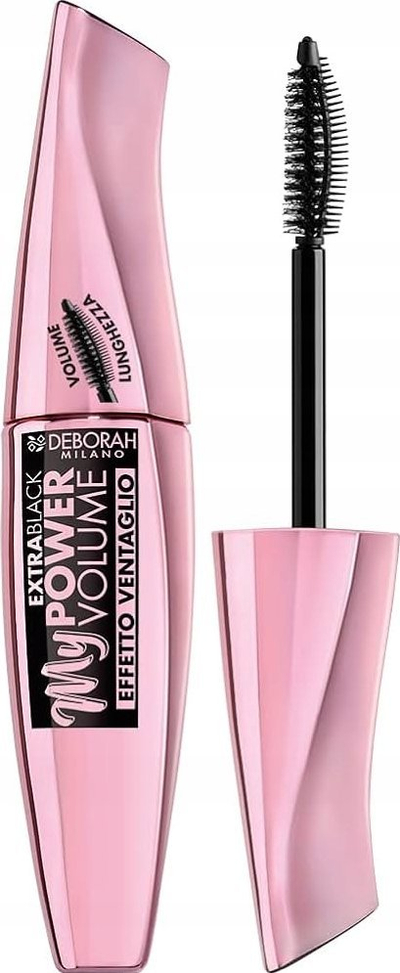 Maskarë Deborah My Power Volume Fan Effect, për volum, e zezë shumë e fortë