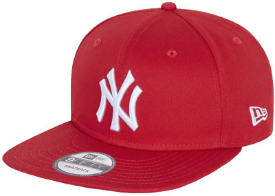 Капа снапбек New Era 9FIFTY MLB New York Yankees, памук, црвена