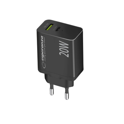 Karikues rrjeti Esperanza EZC105K, 20W, i zi