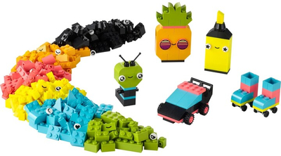 Set LEGO® Classic 11027 Neon creative fun, 333 pjesë