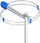 Antena FM TOTAL-FM Barczak, VHF, 75 Ohm, metalike argjend