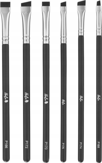 Set furçash për vetulla Hulu Brow Styling, 6 copë